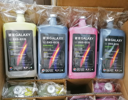 Original Galaxy Eco Solvent Ink for Dx5 / Dx7 /Xp600 Printhead